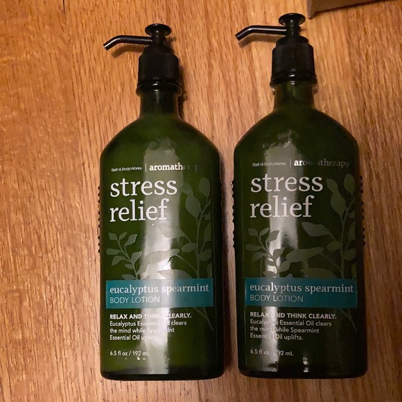New aromatherapy bath and body lotion